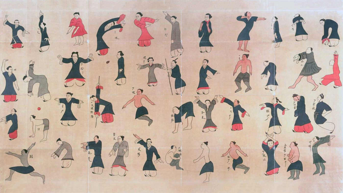 Prática de Tai Chi e Qigong ao ar livre